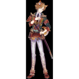 Sengoku Night Blood Sanada Yukimura Blonde Cosplay Wig