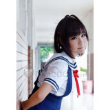 Clannad Nagisa Furukawa and Kyou and Ryou Summer Uniform Cosplay Costume