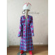 Monkey Island Stan S. Stanman Salesman Purple Cosplay Costume