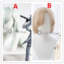 Hataraku Saibou Cells at Work Macrophage Long Blonde Cells at Work! Code Black White Blood Cell Cosplay Wigs