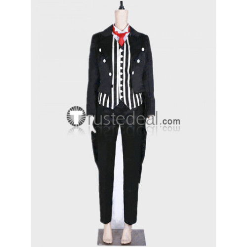 Persona 5 Dancing Star Night Butler Ren Amamiya Black Cosplay Costume