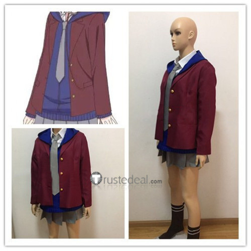 Citrus Matsuri Mizusawa Dark Red Cosplay Costume