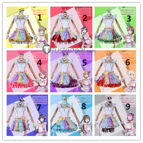 Love Live Nijigasaki High School Idol Club PERFECT Dream Project Love U My Friends Ayumu Setsuna Rina Shizuku Kasumi Kanata Ai Emma Cosplay Costumes