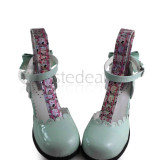 Light Green Classic Lolita Sandals