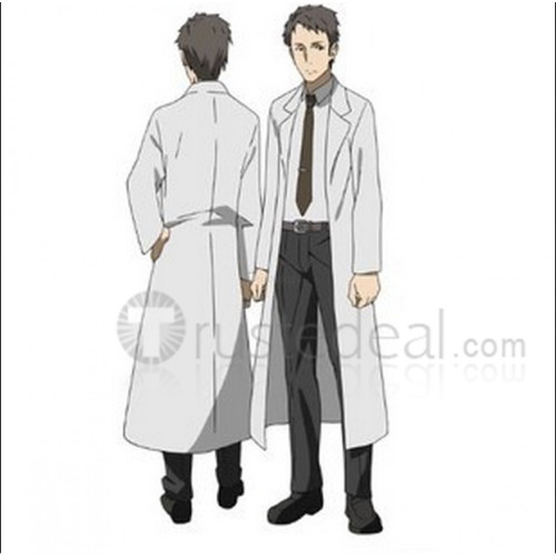 Sword Art Online Kayaba Akihiko White Lab Coat Cosplay Costume