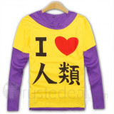 No Game No Life Sora T-shirt Cosplay Costume