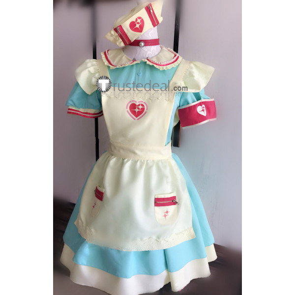 The Idolmaster Cinderella Girls Riamu Yumemi Maid Cosplay Costume