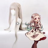 Jibaku Shounen Hanako kun Yashiro Nene Hanako Minamoto Kou Black Blonde Cosplay Wig