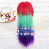 My Little Pony Friendship Is Magic Rainbow Dash Twilight Sparkle Orange Yellow Purple Blue Cosplay Wigs