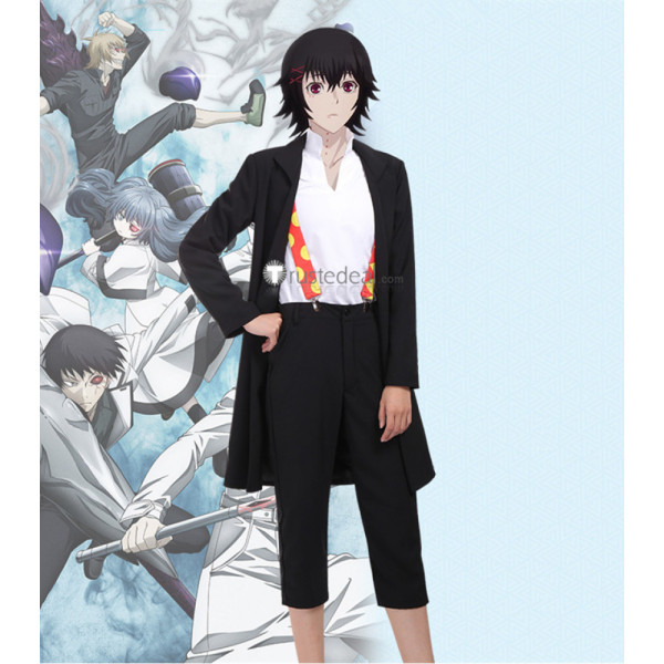 Tokyo Ghoul: Re Juuzou Suzuya Rei Black Suit Cosplay Costume