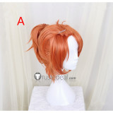 Tsukiuta Procellarum Haduki You Orange Cosplay Wig