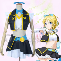 Love Live Eli Ayase Black Dance Dress Cosplay Costume