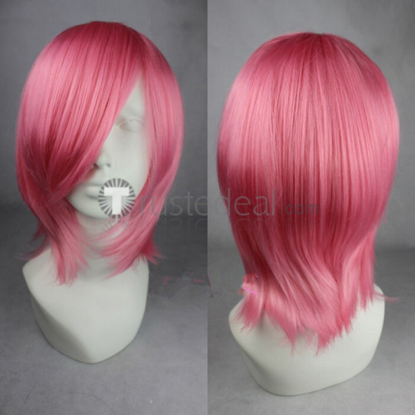 Bleach 11th Division Lieutenant Yachiru Kusajishi Pink Cosplay Wig