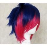 Panty & Stocking with Garterbelt Male Stocking Blue Pink Cosplay Wig