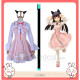 Oreimo Gokou Ruri Kuroneko Pink Lolita Western Style Cosplay Costume