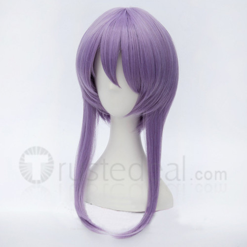 Seraph of the End Owari no Serafu Hiragi Shinoa Purple Cosplay Wig