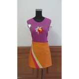 My Little Pony Equestria Girls Sunset Shimmer Black Orange Cosplay Costume
