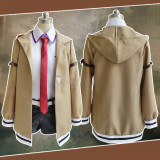 Steins Gate Makise Kurisu Cosplay Costume