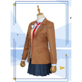 Seishun Buta Yarou Rascal Does Not Dream of Bunny Girl Senpai Sakuta Azusagawa Mai Sakurajima School Uniform Cosplay Costumes