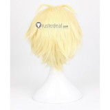 Seraph of the End Owari no Serafu Mikaela Hyakuya Light Blonde Cosplay Wig
