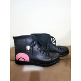 Pokemon XY Serena Shauna Kalos Kitt Lisia Black Cosplay Shoes Boots