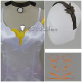 Tales of Zestiria Edna White Yellow Cosplay Costume