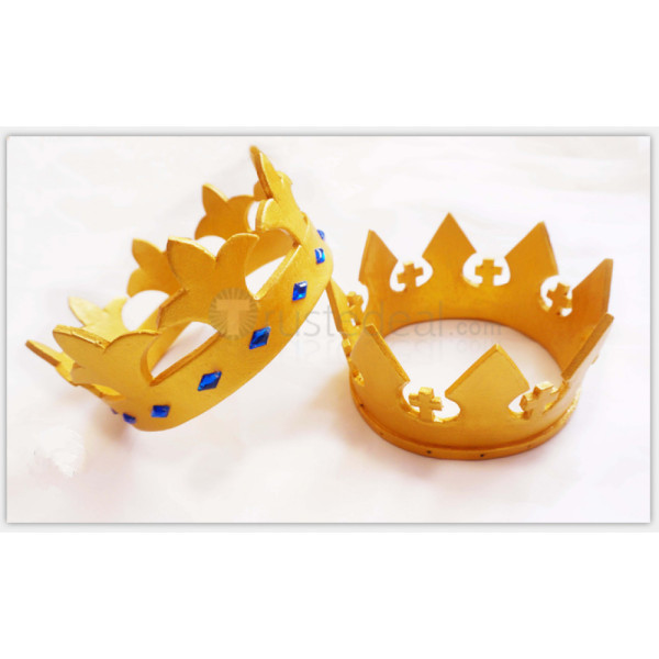 Fate stay night Saber Gold Crown Cosplay Accessories