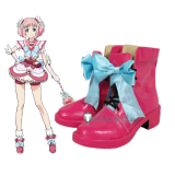Re Creators Mamika Kirameki Pink Cosplay Boots Shoes