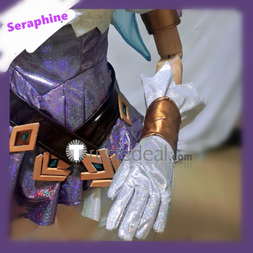 League of Legends LOL Seraphine Starry-Eyed Songstress Cosplay Costume
