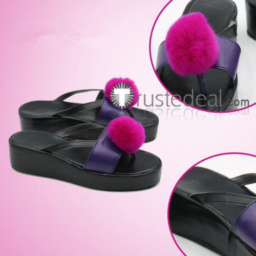 Onmyoji Kaguya Hime Black Cosplay Shoes
