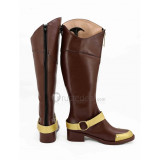 RWBY Volume 4 Yang Xiao Long Brown Cosplay Boots Shoes