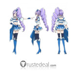 Fresh Pretty Cure Cure Berry Aono Miki Blue Cosplay Boots Shoes