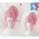Shugo Chara Amu Hinamori Clover Angel Diamond Heart Spade Pink Cosplay Wigs