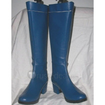 Sailor Moon Sailor Mercury Mizuno Ami Pretty Soldier Blue Cosplay Boots Shoes