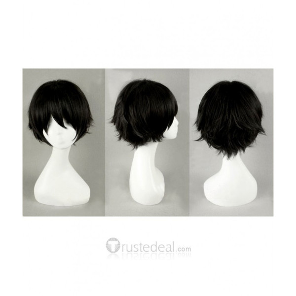 Sword Art Online Kirigaya Kazuto/Kirito Short Black Cosplay Wig