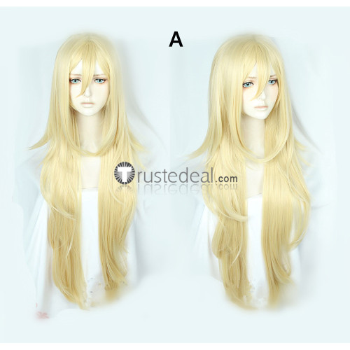 Satsuriku no Tenshi Angel of Slaughter Ray Rachel Gardner Long Blonde Cosplay Wigs