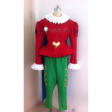 Digimon Adventure Dark Masters Wizard Digimon Piemon Clown Red Green Cosplay Costume