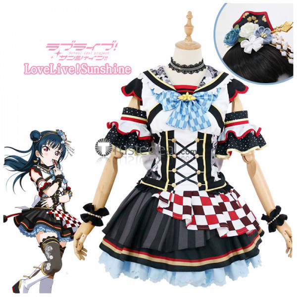 Love Live Sunshine Aqours New Year V2 Chika Dia Riko Kanan Ruby Yoshiko You Mari Cosplay Costume
