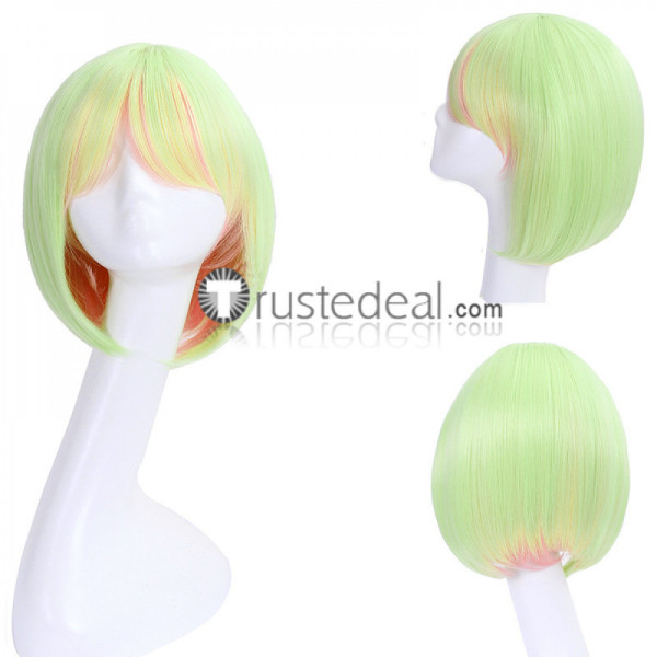 No Game No Life Tet Gradient Green Cosplay Wig