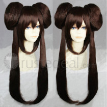 Pokemon Rosa Brown Cosplay Wig