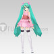 Vocaloid Miku Sakura Deluxe Version Pink Kimono Cosplay Costume