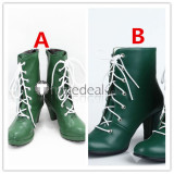 Sailor Moon Sailor Jupiter Kino Makoto Green Cosplay Shoes Boots