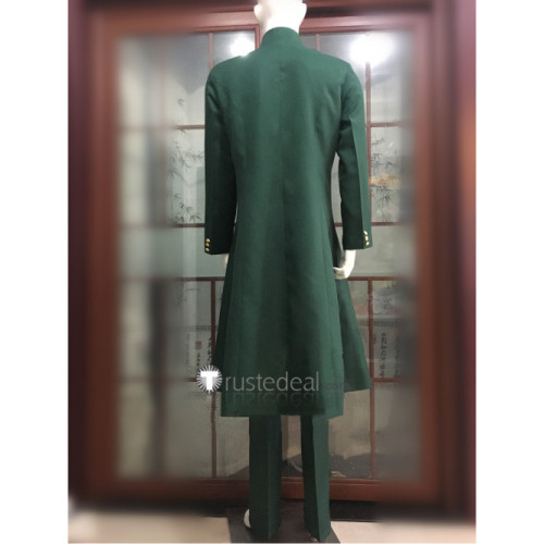 Jojo's Bizarre Adventure Stardust Crusaders 3 Noriaki Kakyoin Green Cosplay Costume