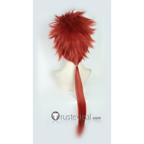 Final Fantasy VII Remake Reno Red Cosplay Wig