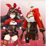 Genshin Impact Amber Diona Cosplay Costume Custom Size