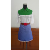 My Little Pony Equestria Girls Human Applejack White Blue Cosplay Costume