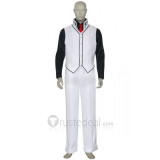 Vampire Knight Night Class Boy Kaname Kuran White Academy Cosplay Costume
