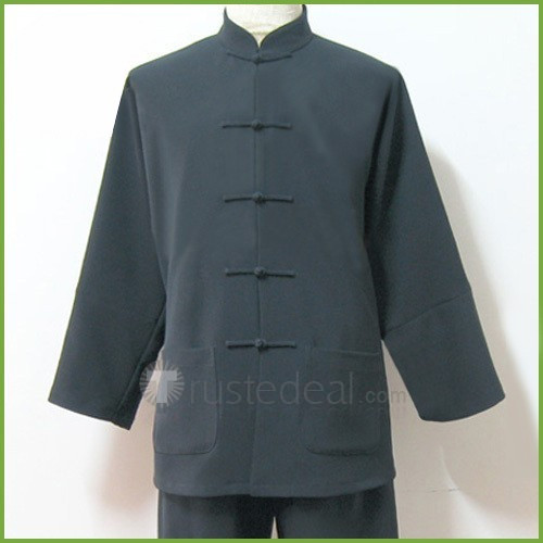 Slategray Zigong Lint Tai Chi / Ji Suit