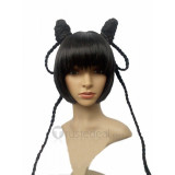 Kuroshitsuji Black Butler Ranmao Black Cosplay Wig
