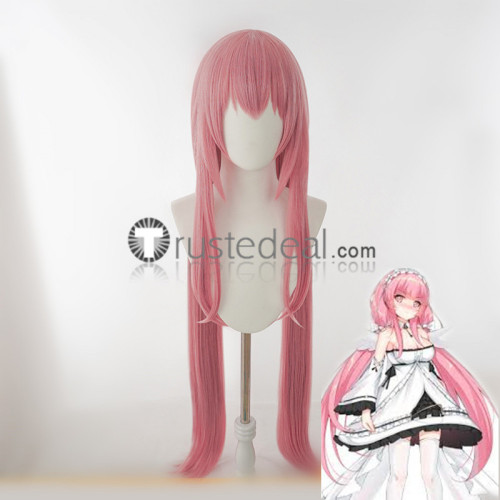 Azur Lane Yuudachi Fubuki Deutschland Perseus Blue Black Pink Cosplay Wigs